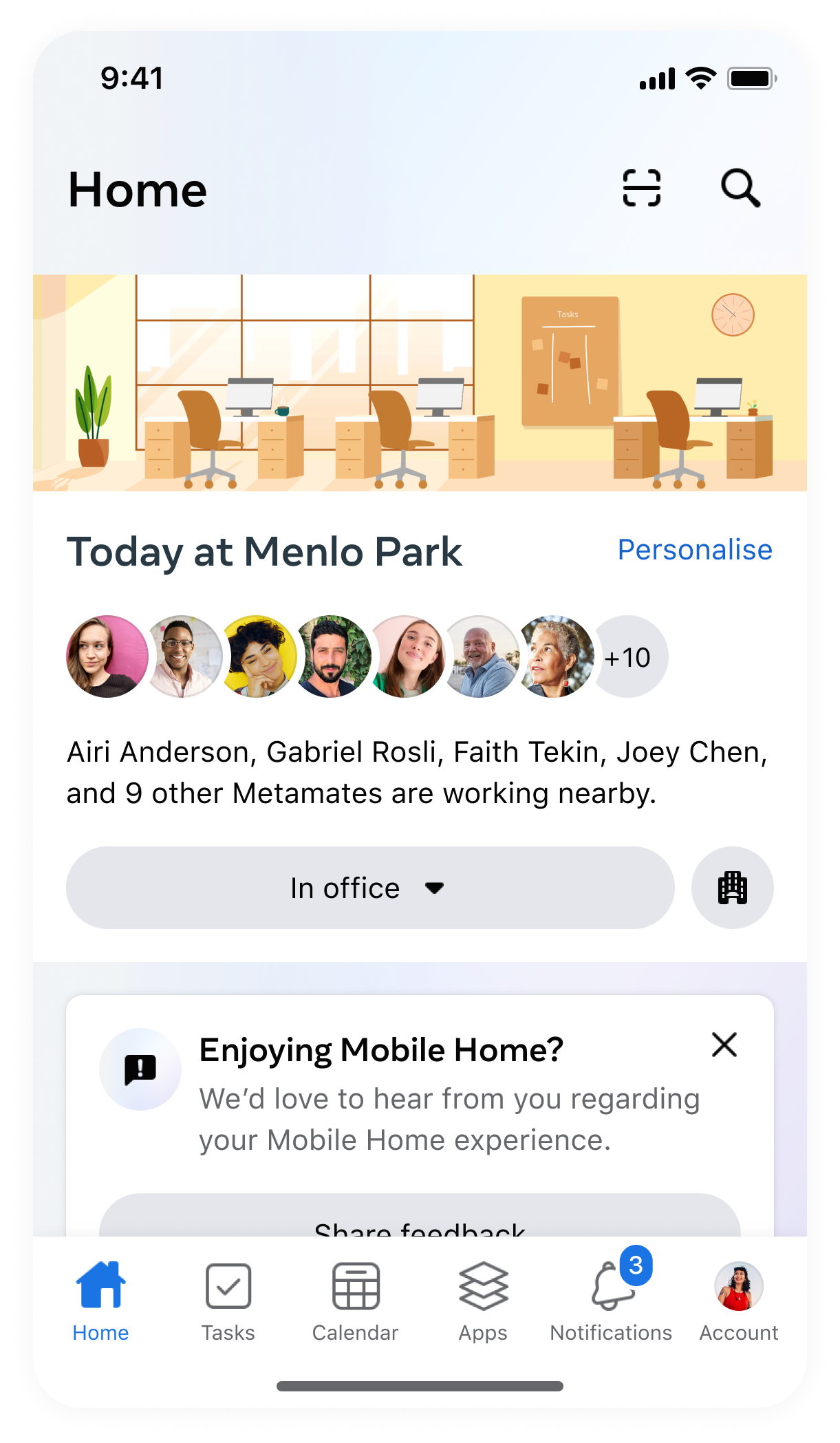 Driving company productivity
