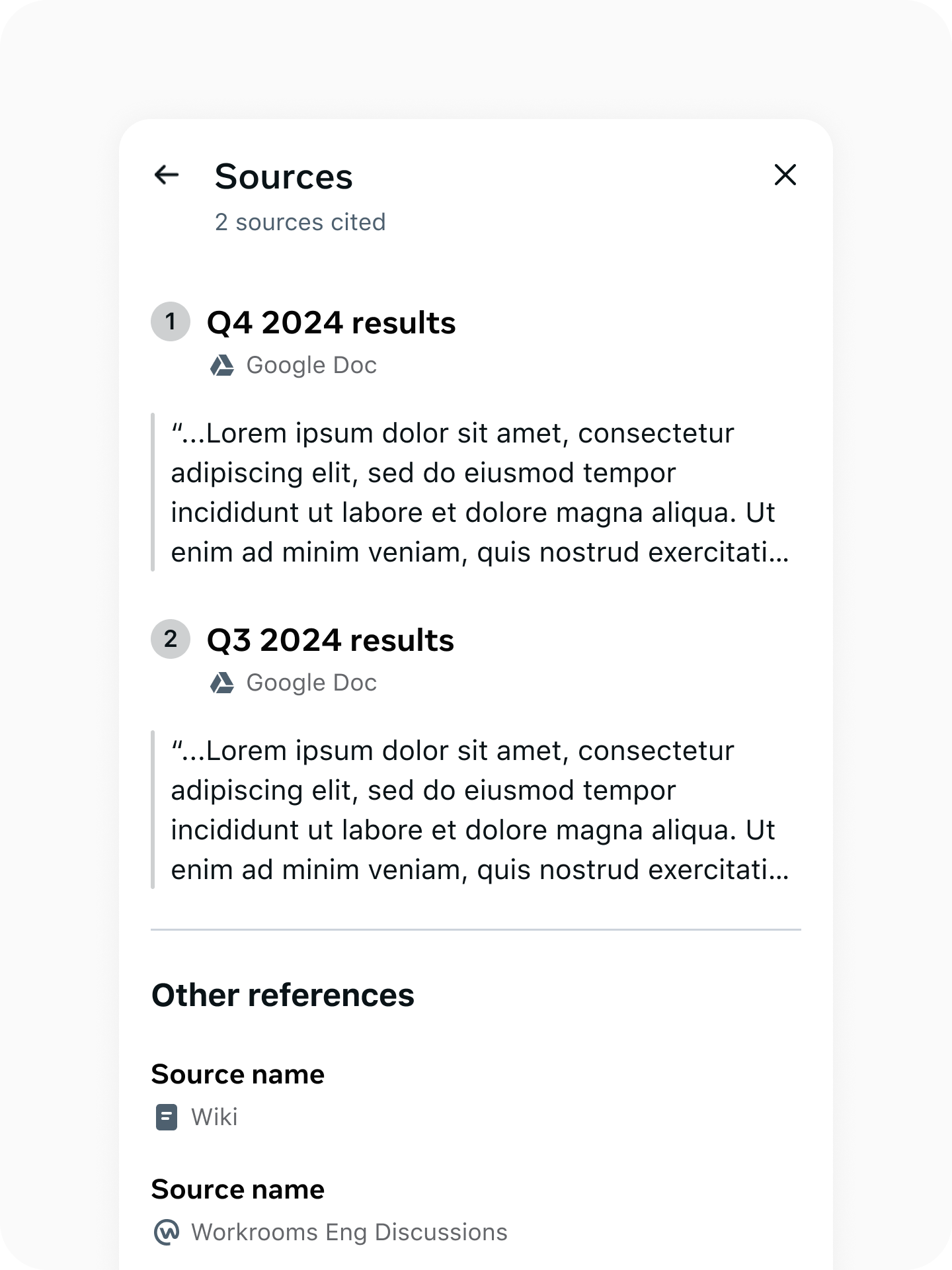 Pattern standardization